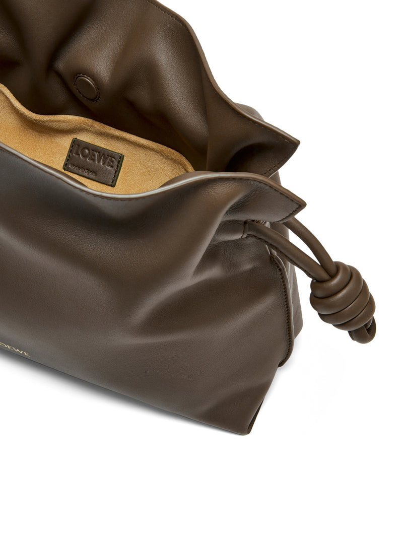 BORSA FLAMENCO CLUTCH MEDIA IN NAPPA DI VITELLO