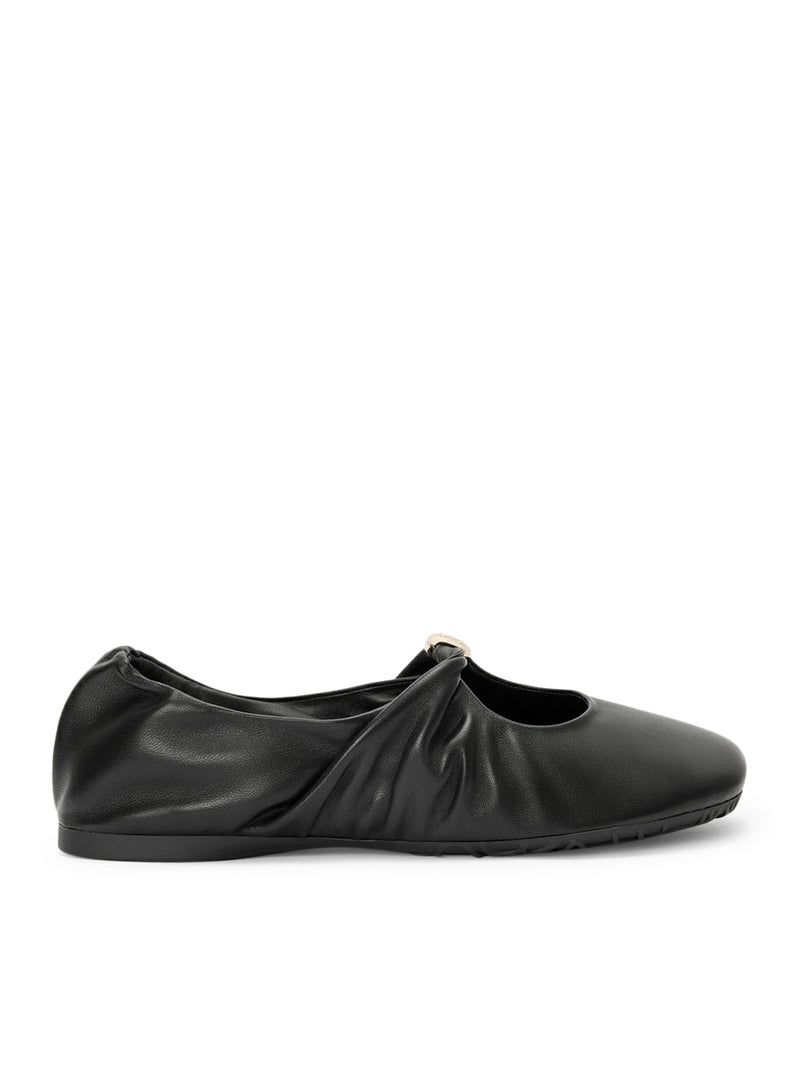BALLERINE PEBBLE IN NAPPA DI AGNELLO