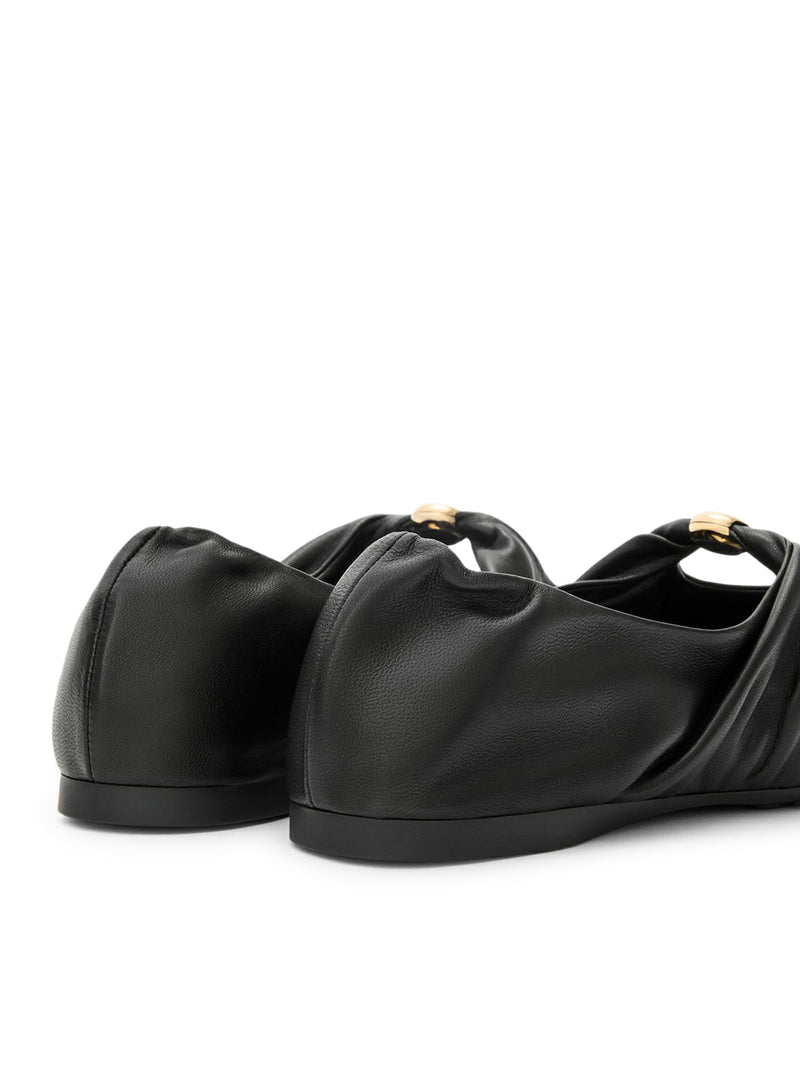 BALLERINE PEBBLE IN NAPPA DI AGNELLO