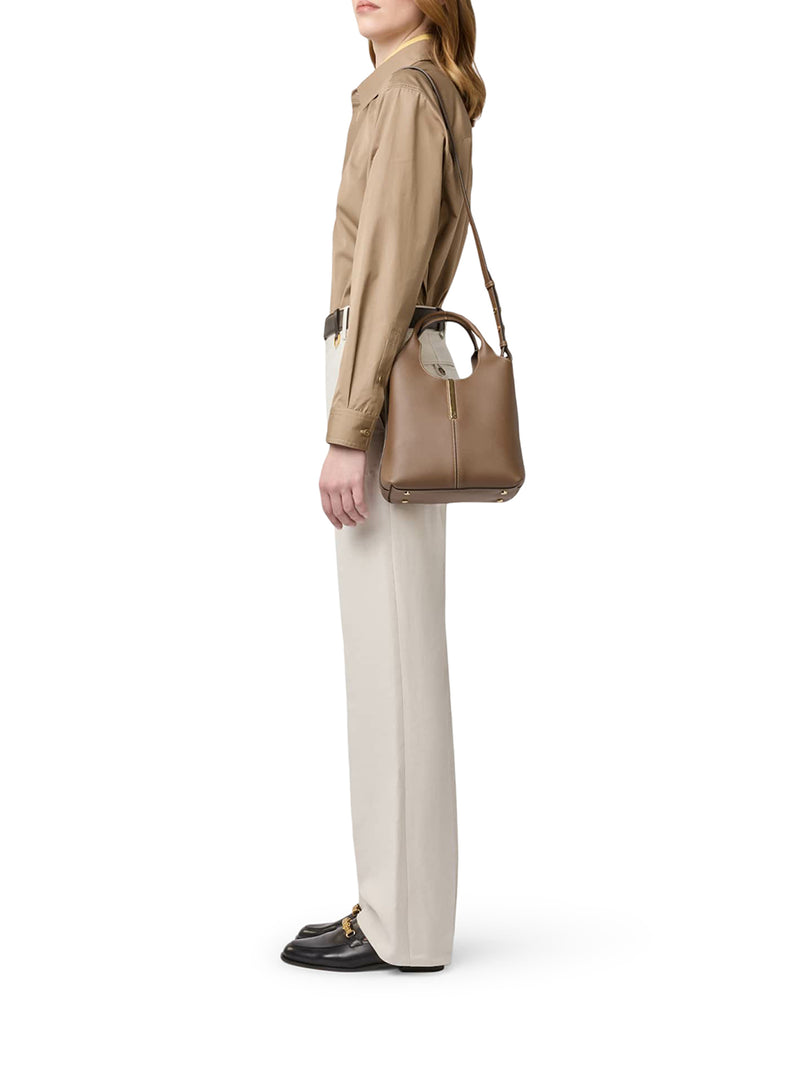 BORSA SHOPPING TOTE IN PELLE MINI