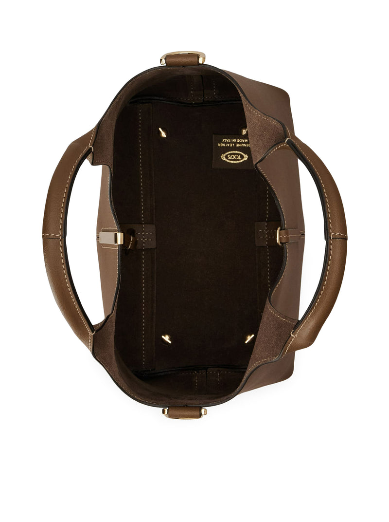 BORSA SHOPPING TOTE IN PELLE MINI