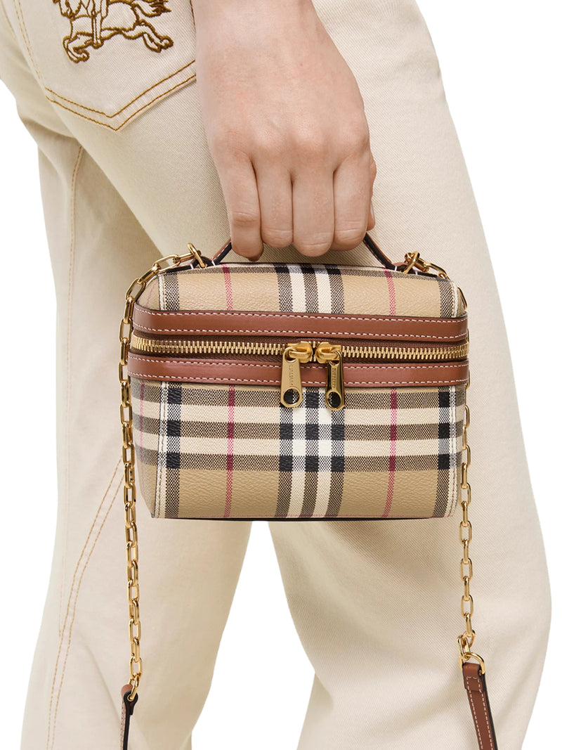 BORSA VANITY MINI CHECK