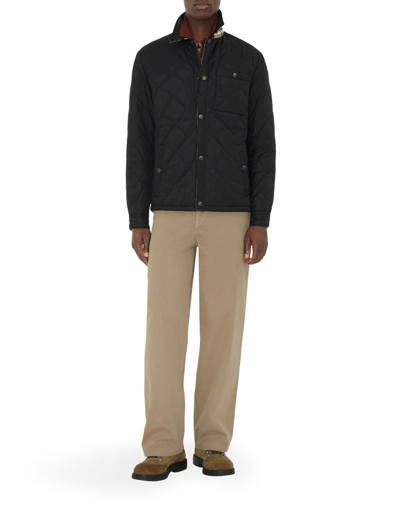 OVERSHIRT REVERSIBILE IN NYLON TRAPUNTATO