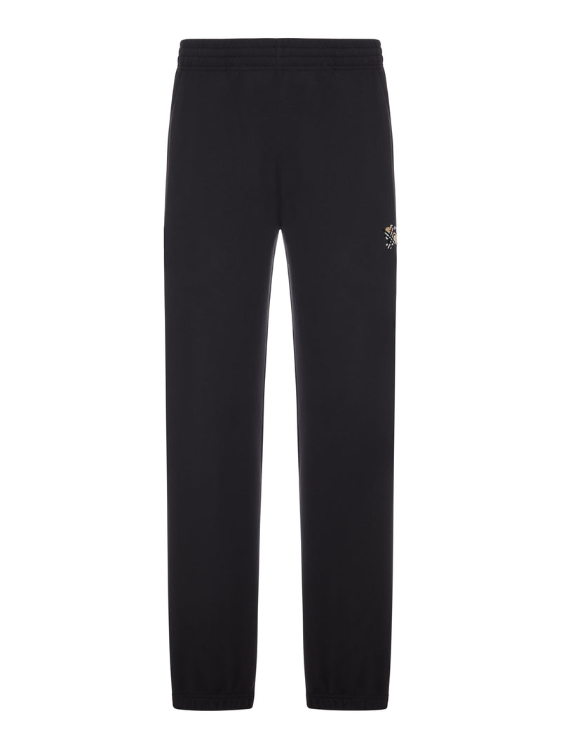 PANTALONI DA JOGGING IN COTONE CON LOGO KNIGHT