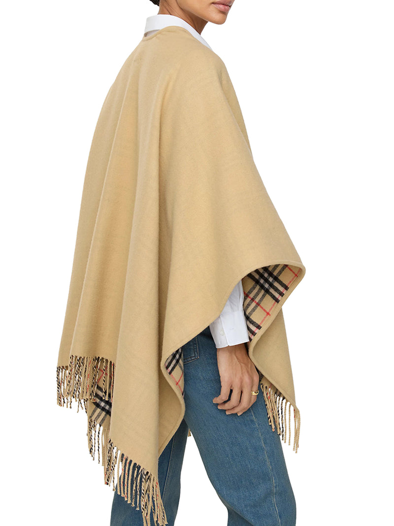 MANTELLA CHECK REVERSIBILE IN LANA