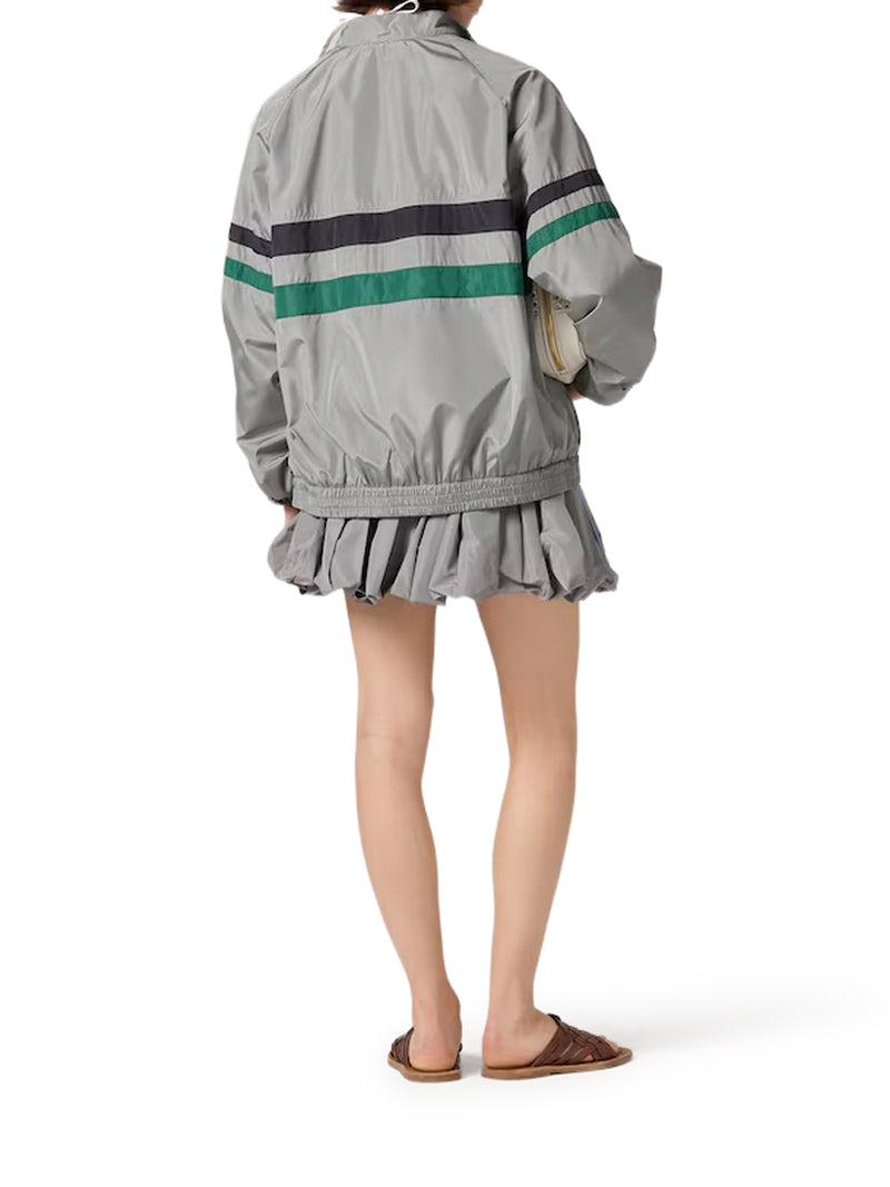BLOUSON IN SETA TEC