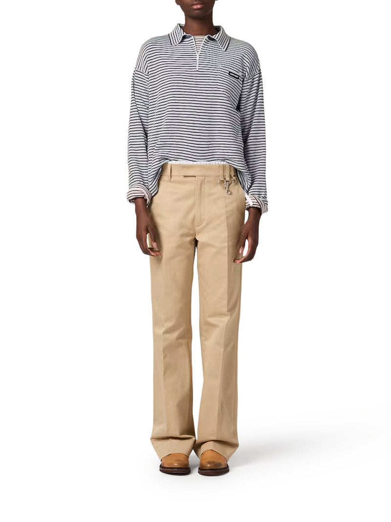 POLO IN COTONE, CASHMERE E SETA