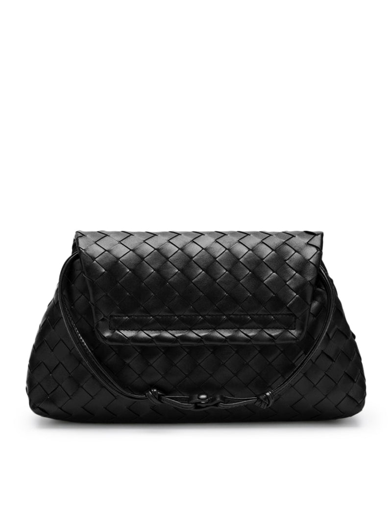 POUCH INTRECCIATO IN PELLE