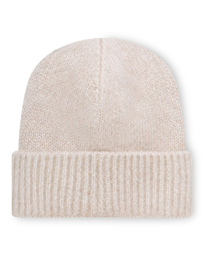 CAPPELLO CON LOGO IN LANA MOHAIR