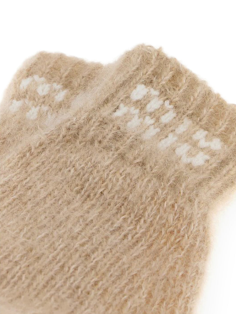 GUANTI IN MISTO MOHAIR STRETCH