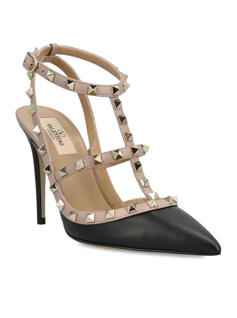 DÉCOLLETÉ ROCKSTUD IN PELLE