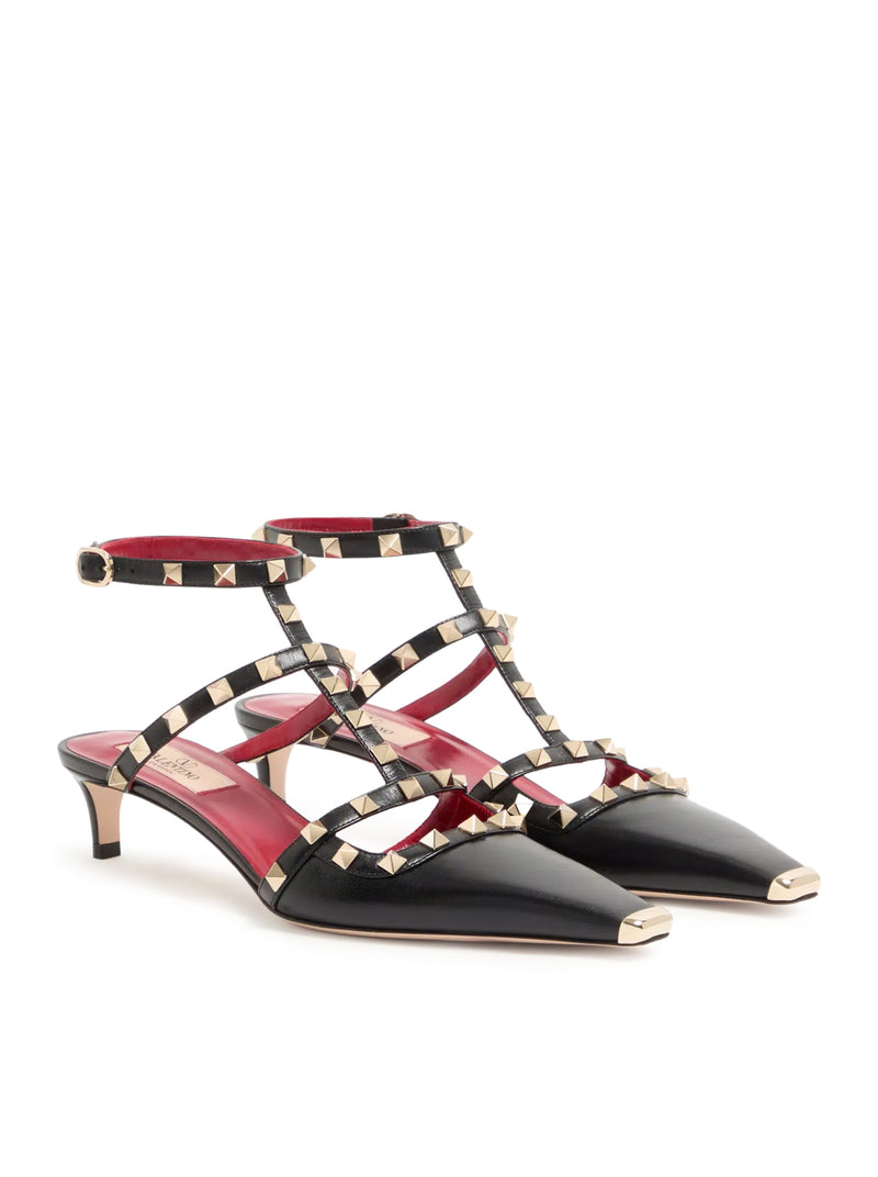 DÉCOLLETÉ ROCKSTUD IN CAPRETTO 40MM