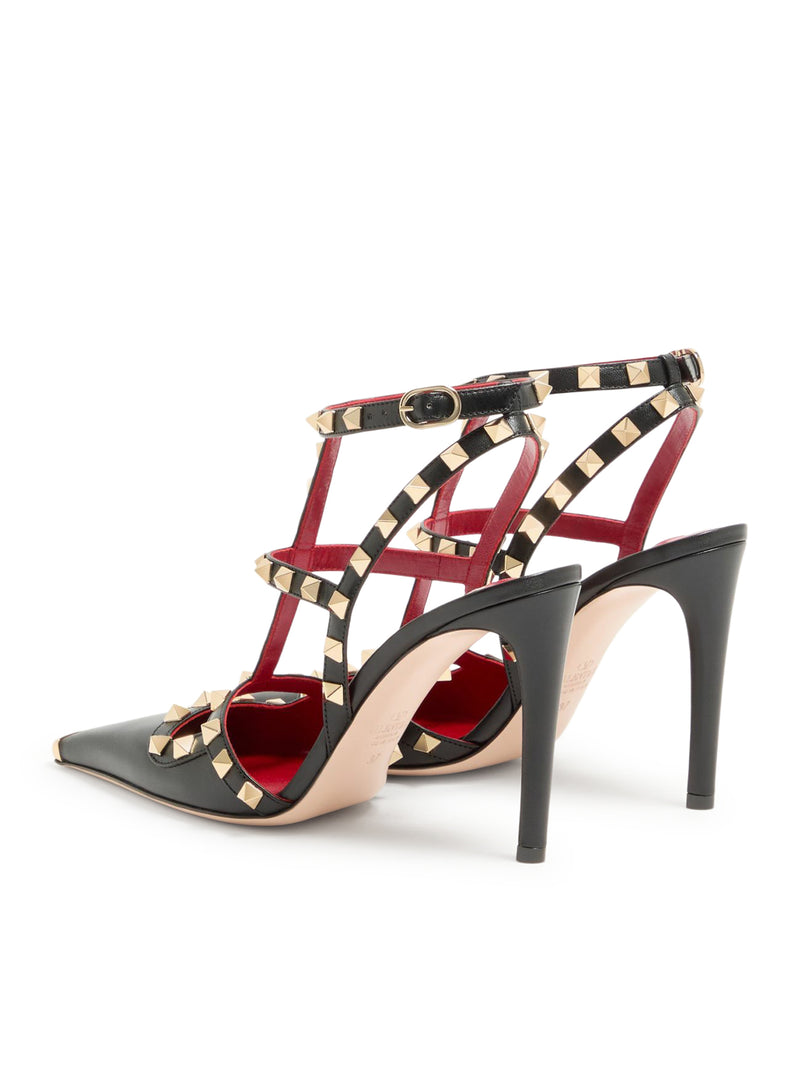 DÉCOLLETÉ ROCKSTUD IN CAPRETTO 100MM