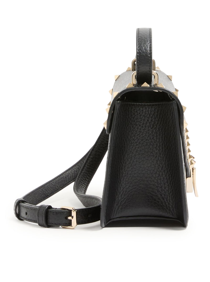 BORSA PICCOLA ROCKSTUD A TRACOLLA IN PELLE DI VITELLO