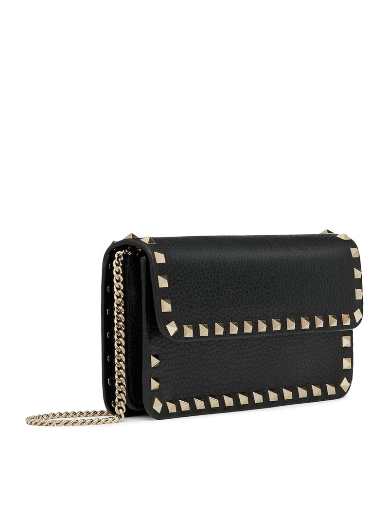 POCHETTE ROCKSTUD CON CATENA