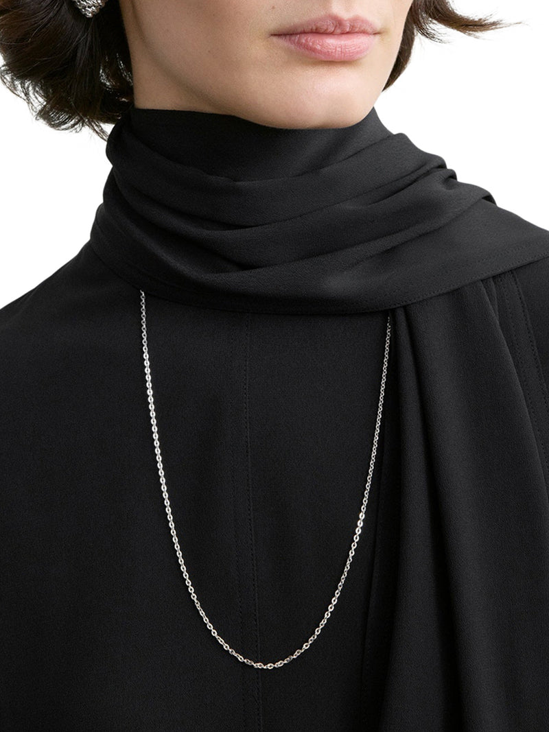 BLUSA CON SCIARPA DRAPPEGGIATA