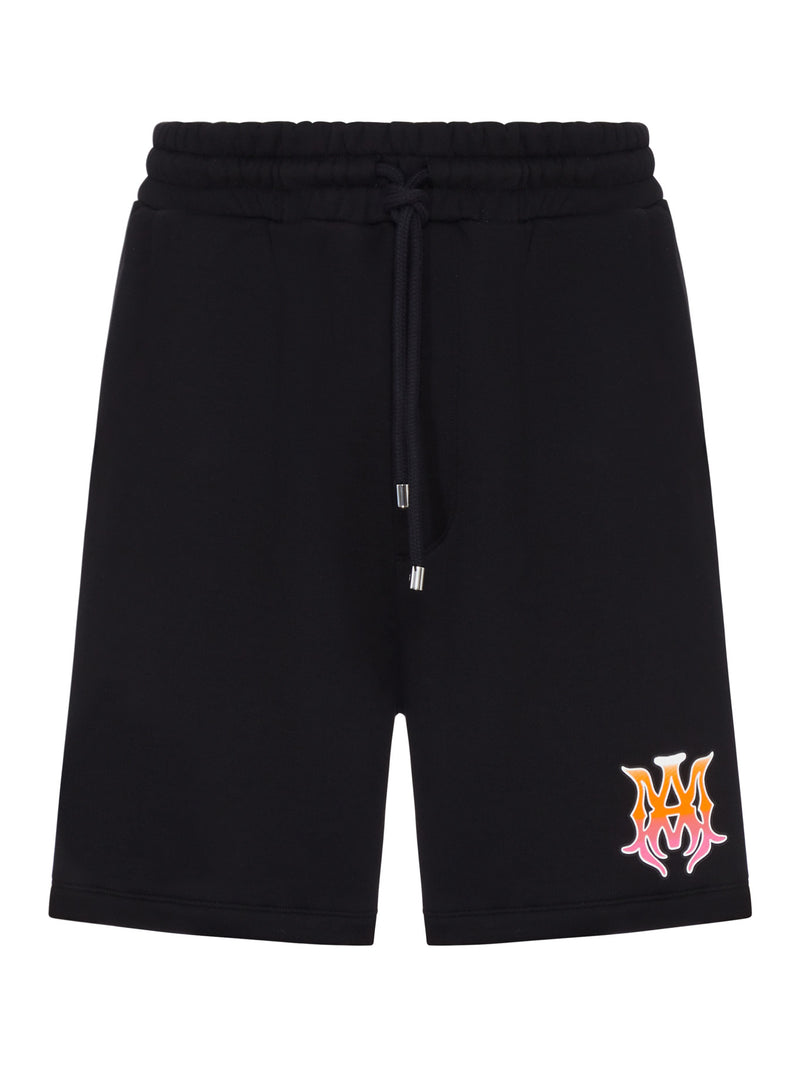 SHORTS IN COTONE CON LOGO FRONTALE