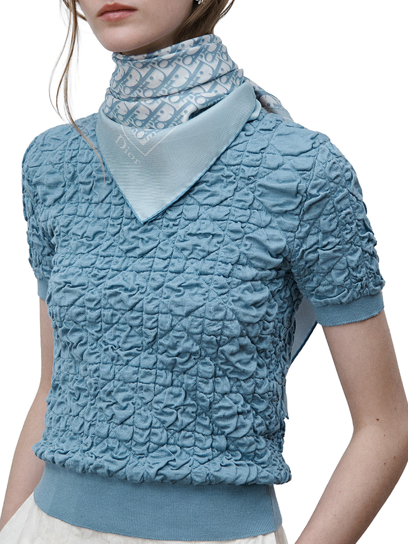 FOULARD QUADRATO DIOR OBLIQUE 90