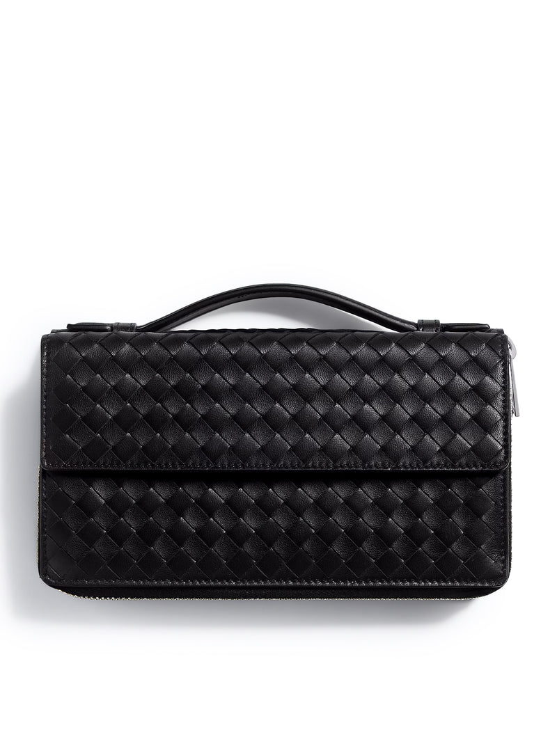 ORGANIZER INTRECCIATO PICCOLO CON ZIP