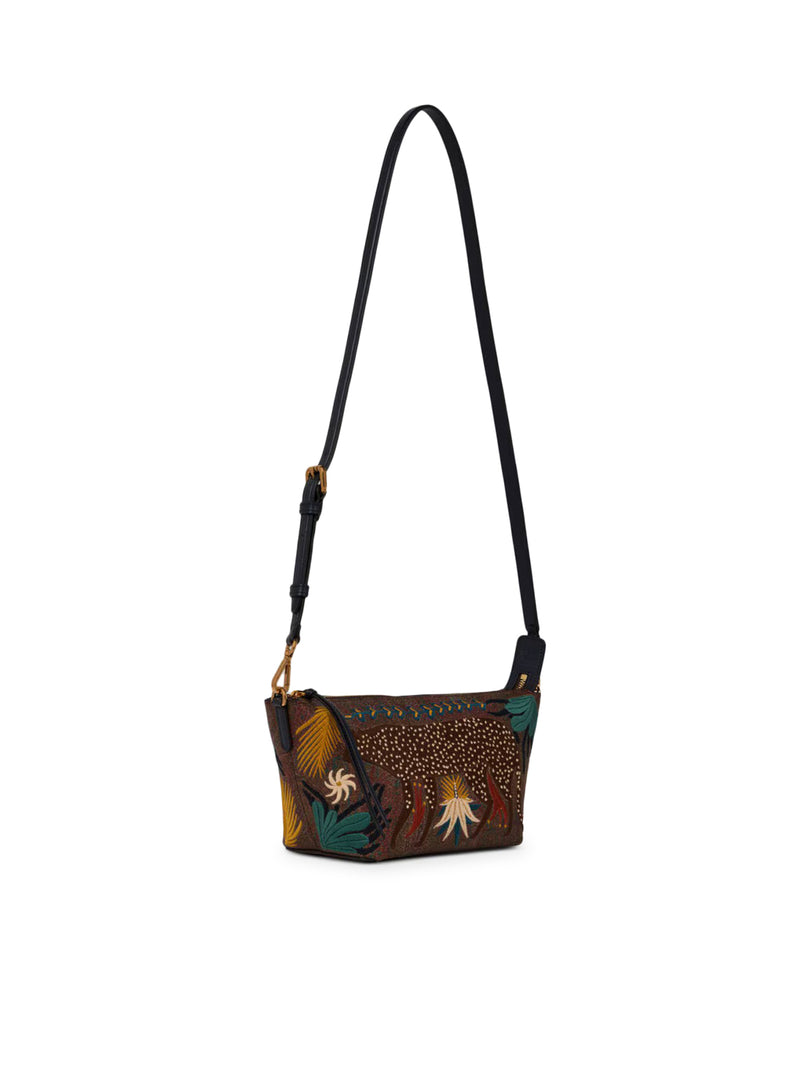 BORSA A TRACOLLA IN ARNICA CON RICAMI ETRO X TABBY BOOTH