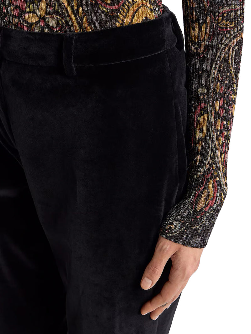 PANTALONI IN VELLUTO DI COTONE