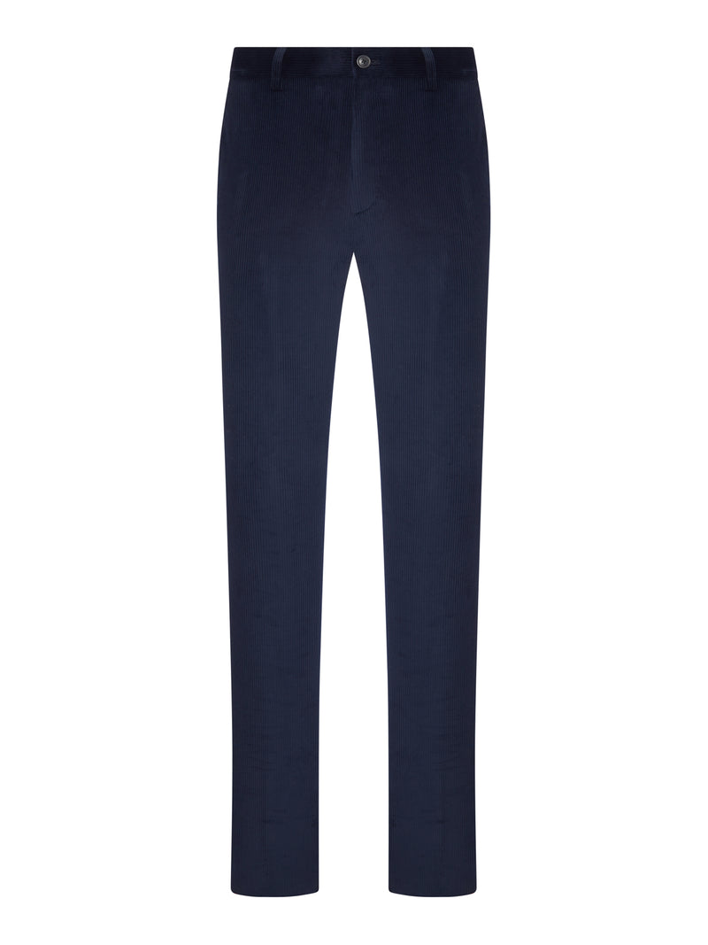 PANTALONI SLIM FIT IN VELLUTO A COSTE