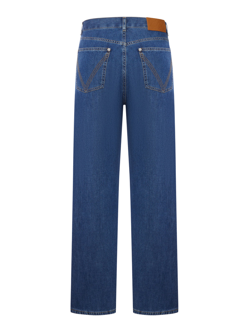 JEANS DRITTI IN DENIM