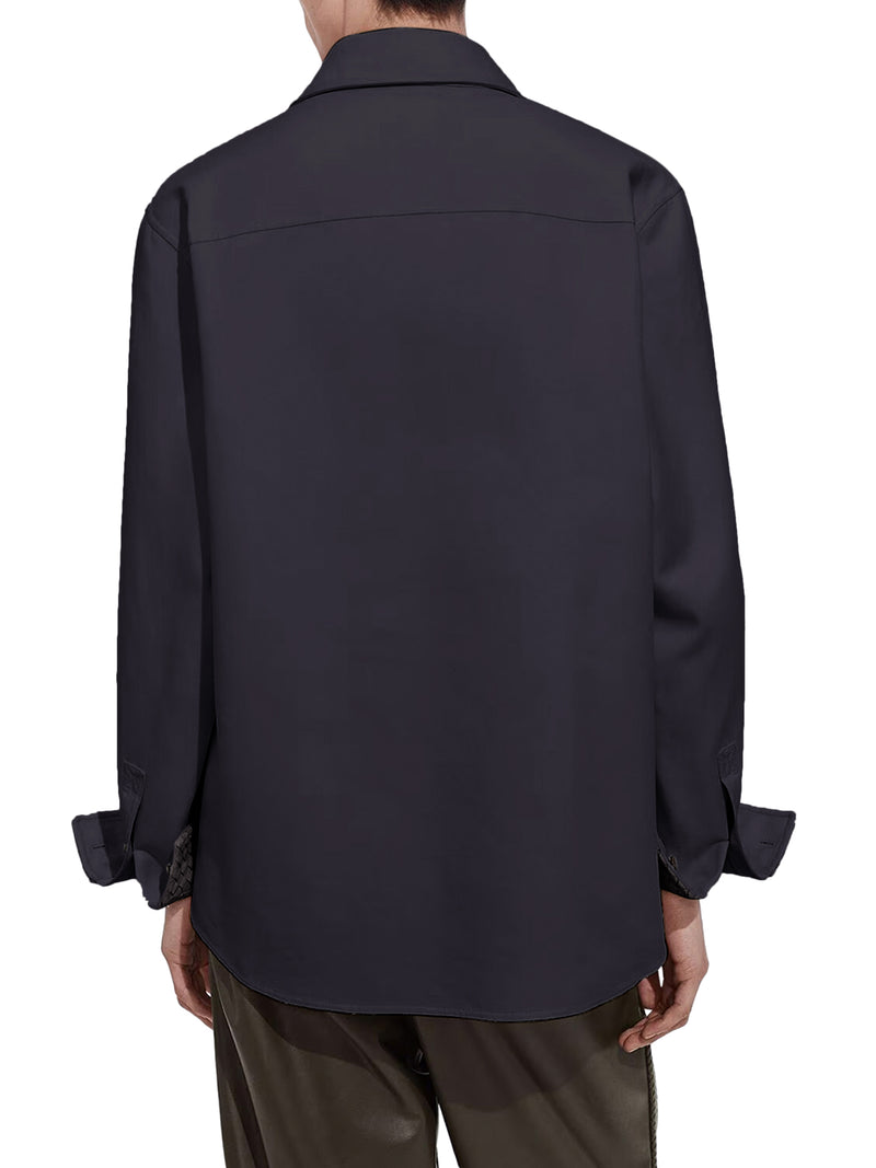 OVERSHIRT IN GABARDINE DI COTONE