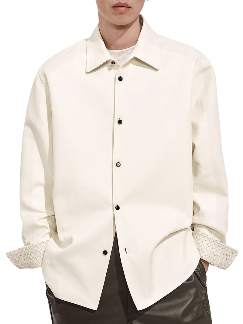 OVERSHIRT IN GABARDINE DI COTONE