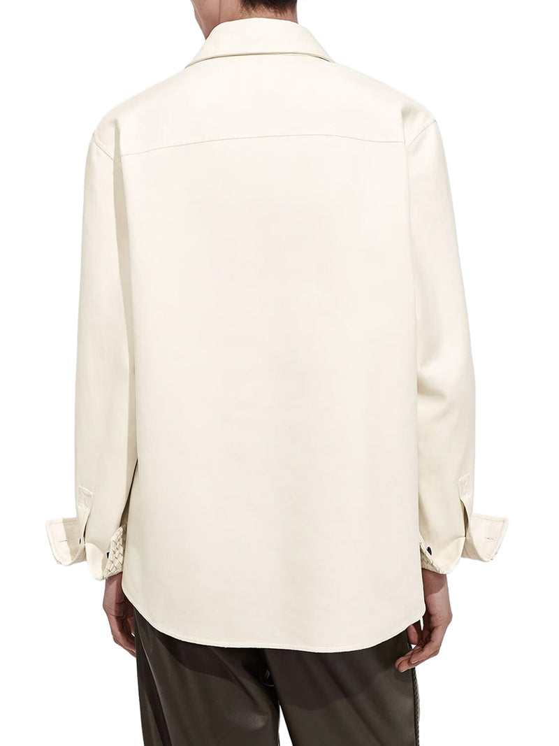 OVERSHIRT IN GABARDINE DI COTONE