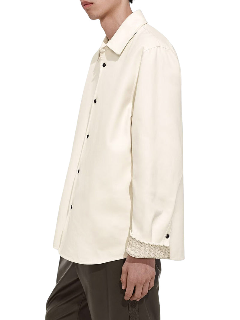 OVERSHIRT IN GABARDINE DI COTONE