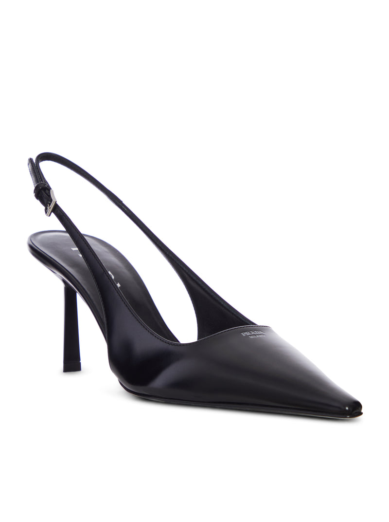 DÉCOLLETÉ SLINGBACK IN PELLE
