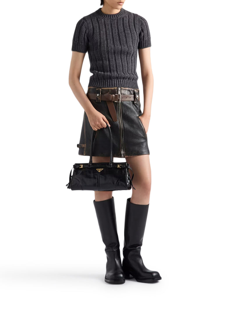BORSA A MANO PRADA BONNIE MEDIUM IN PELLE
