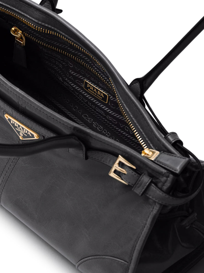 BORSA A MANO PRADA BONNIE MEDIUM IN PELLE