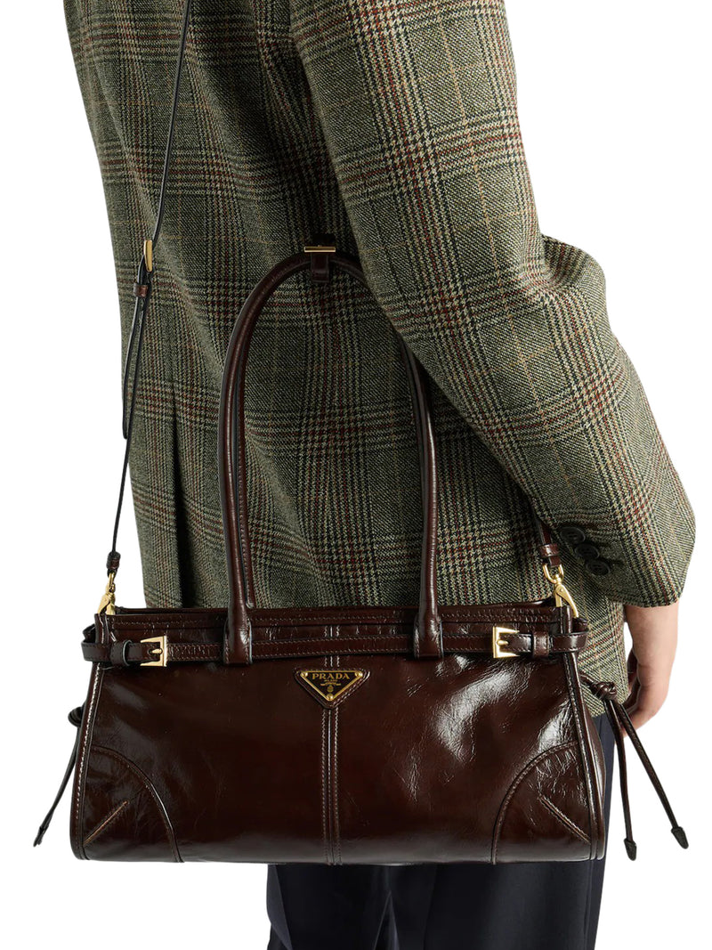 BORSA A MANO PRADA BONNIE MEDIUM IN PELLE