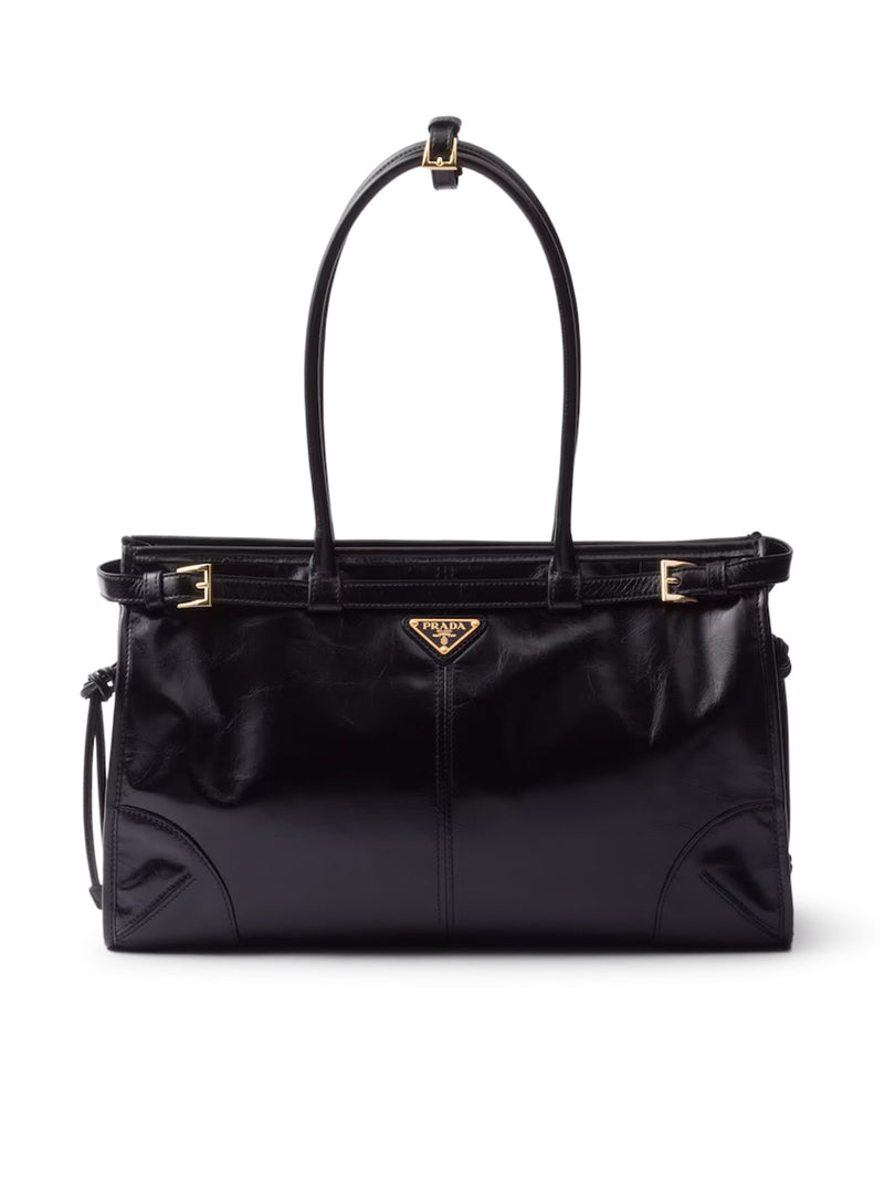 BORSA A MANO PRADA BONNIE LARGE IN PELLE