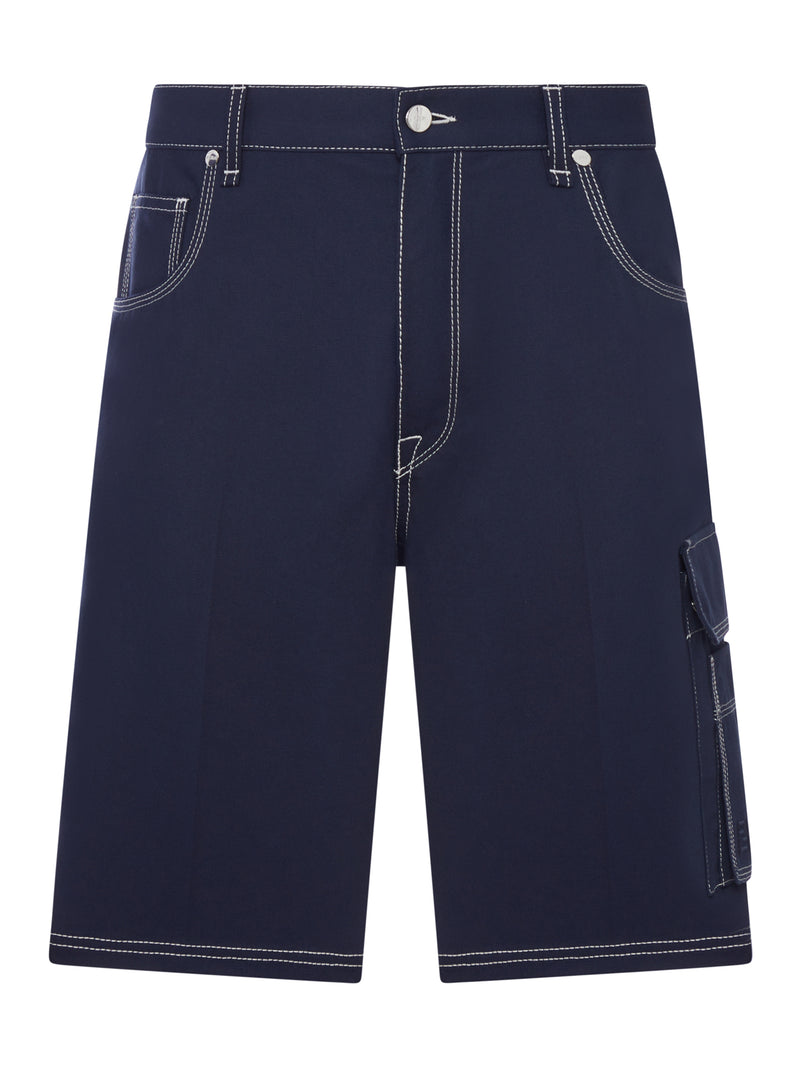 BERMUDA CARGO IN CANVAS DI COTONE