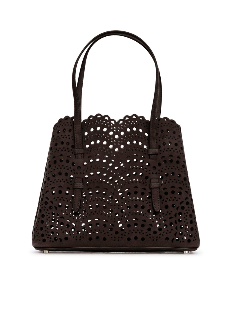 BORSA MINA 25 IN LUSSUOSA PELLE SCAMOSCIATA