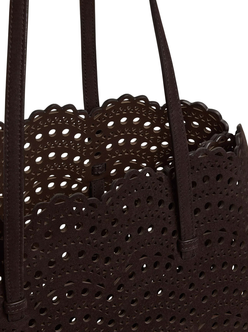 BORSA MINA 37 IN PELLE SCAMOSCATA