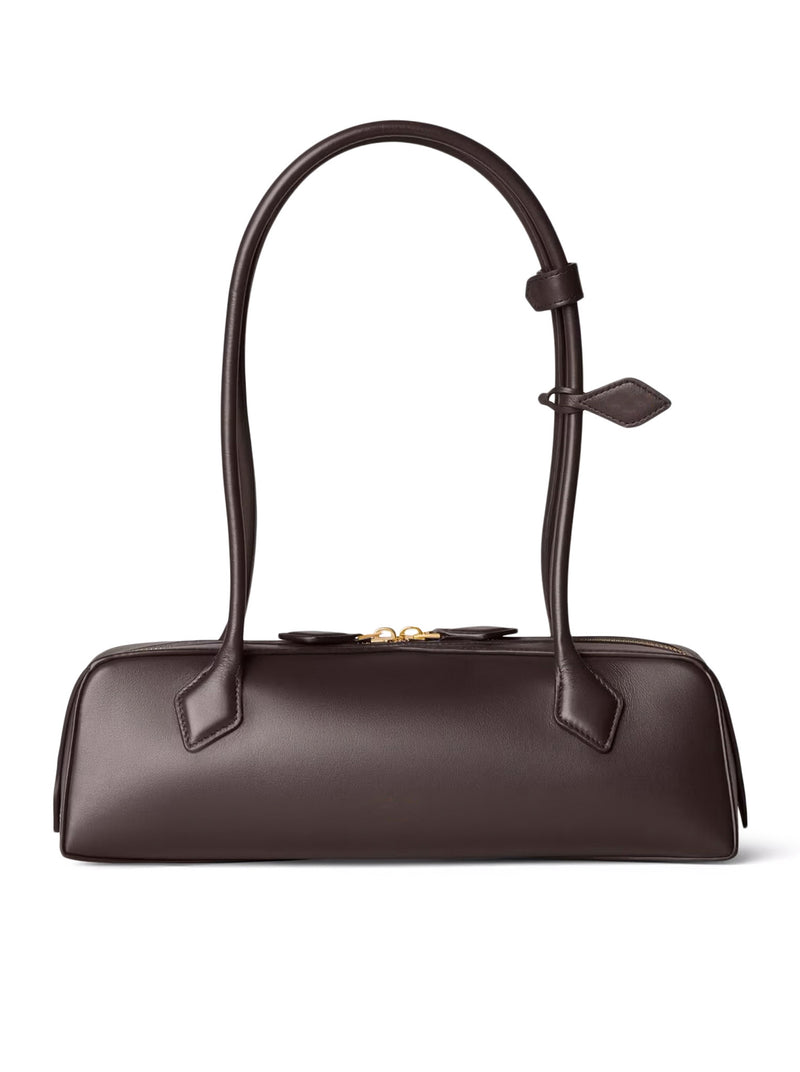 BORSA LE TECKEL MEDIA IN PELLE DI VITELLO