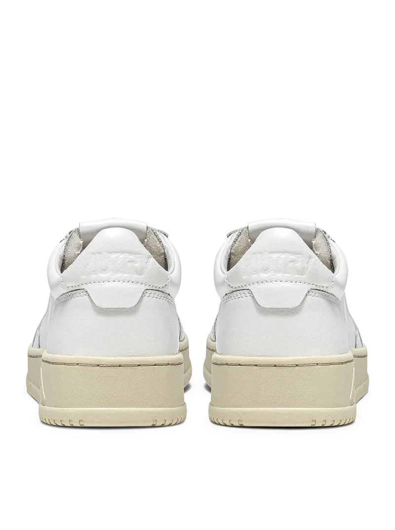 SNEAKERS MEDALIST LOW IN PELLE BIANCA