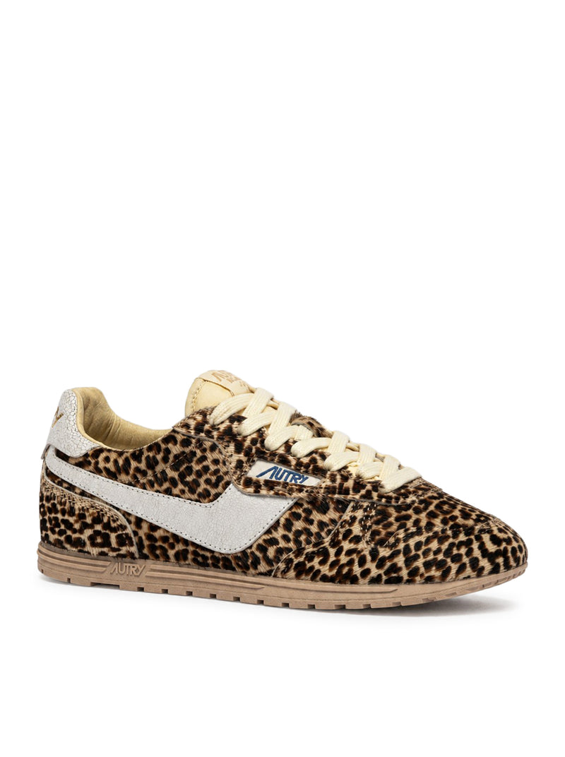 SNEAKERS WINDSPIN IN PELLE SCAMOSCIATA