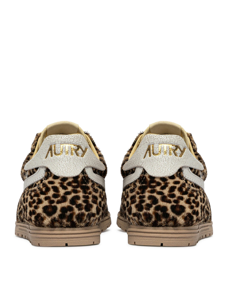 SNEAKERS WINDSPIN IN PELLE SCAMOSCIATA