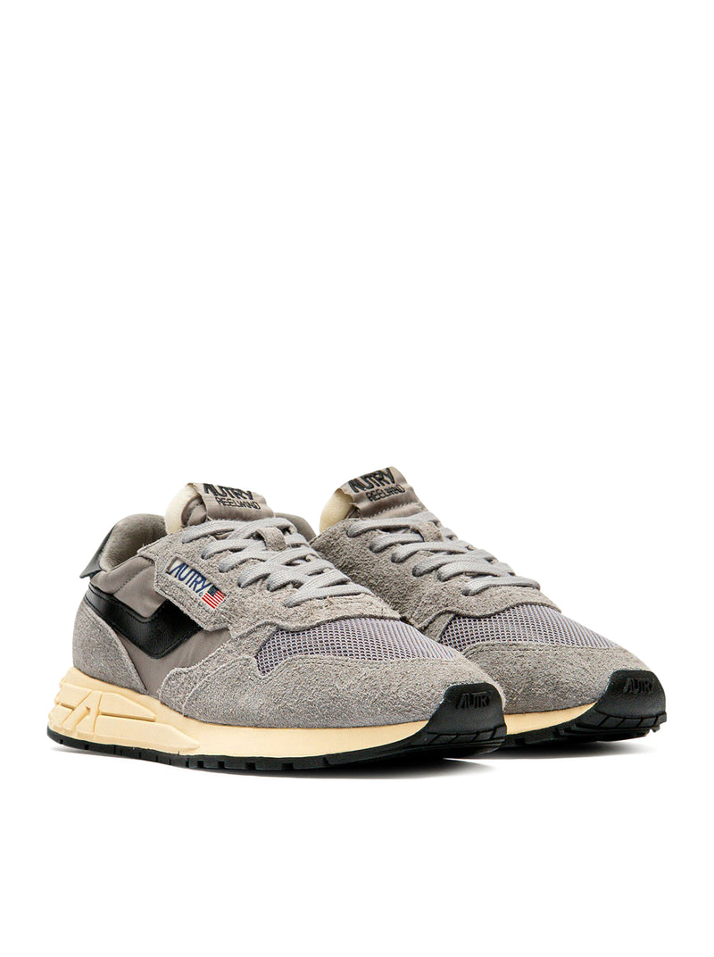 SNEAKER REELWIND LOW IN NYLON E SUEDE