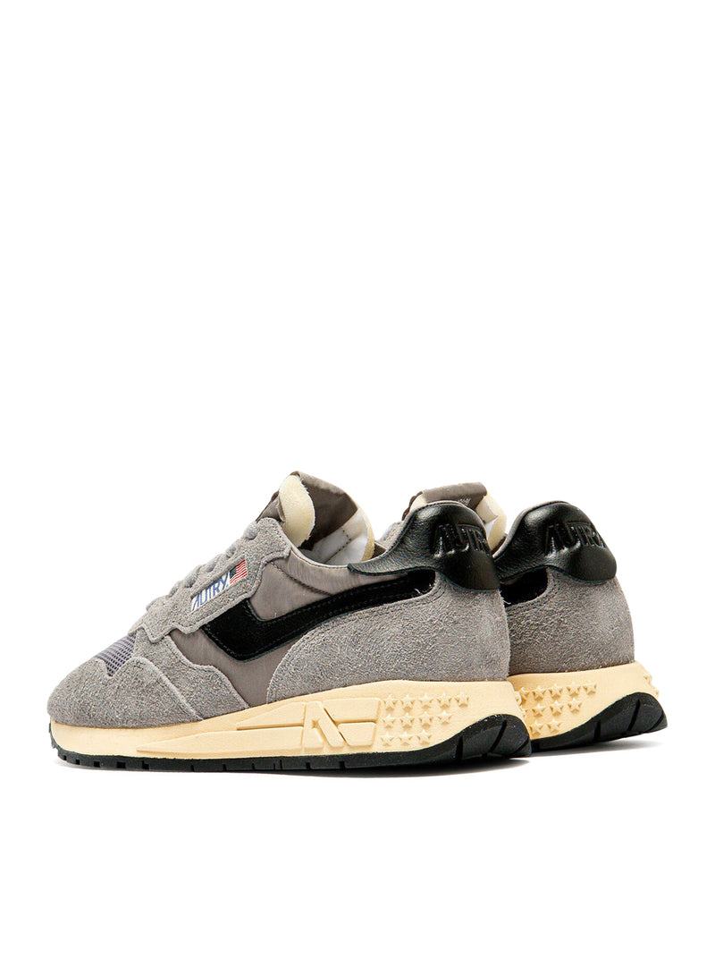 SNEAKER REELWIND LOW IN NYLON E SUEDE