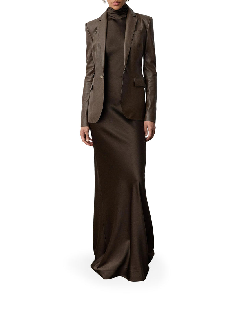 BLAZER PARKER IN NAPPA LISCIA