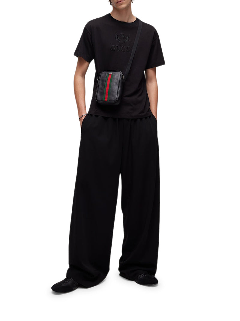 T-SHIRT IN JERSEY DI COTONE CON RICAMO