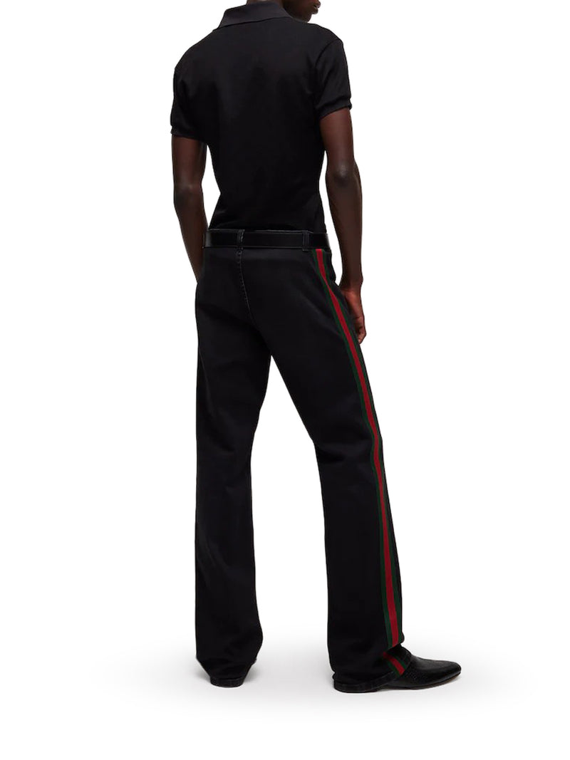 POLO IN JERSEY TECNICO GG JACQUARD