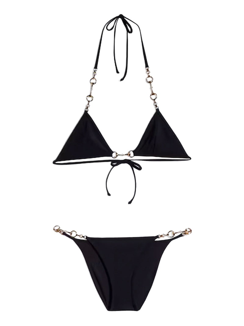 BIKINI IN JERSEY STRETCH CON MORSETTO