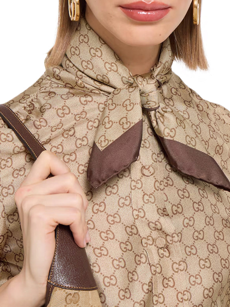 CARRÉ IN TWILL DI SETA STAMPATA
